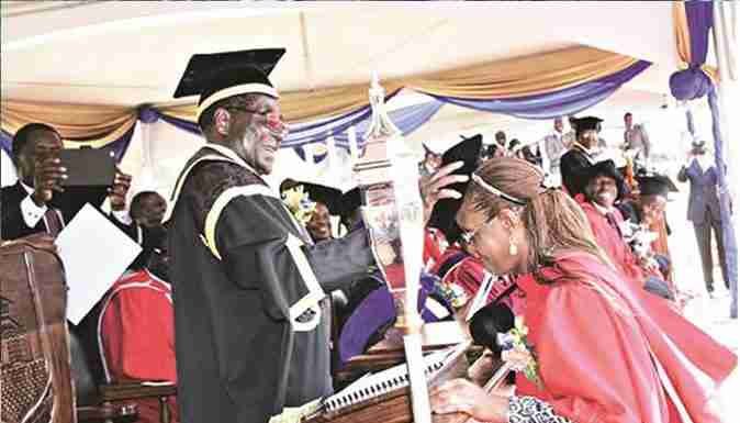 Vice Chancellor suspended over Grace Mugabe doctorate