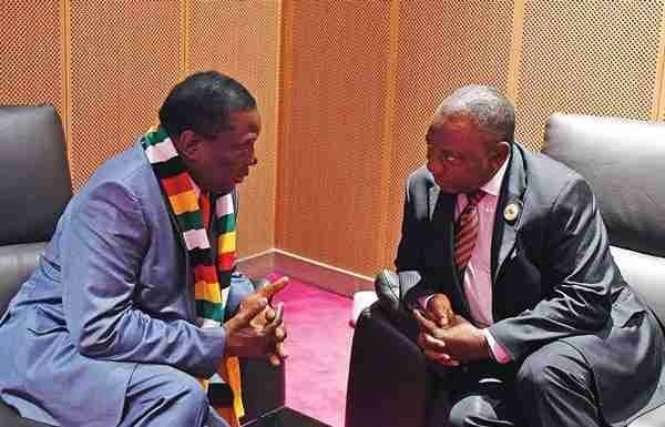 Ramaphosa appoints two envoys on Zimbabwe